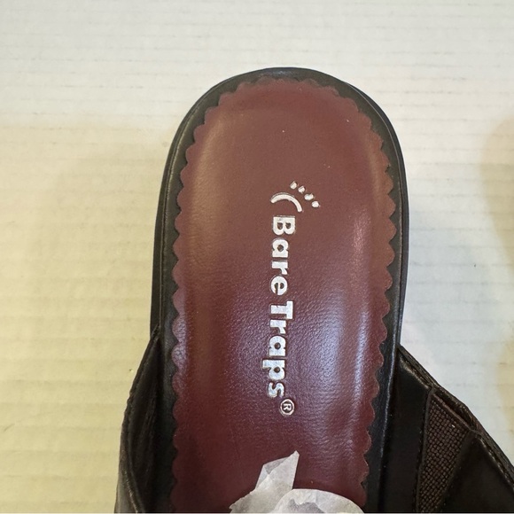 Bare Traps Brown Leather Slip On Shoes - Picture 8 of 10